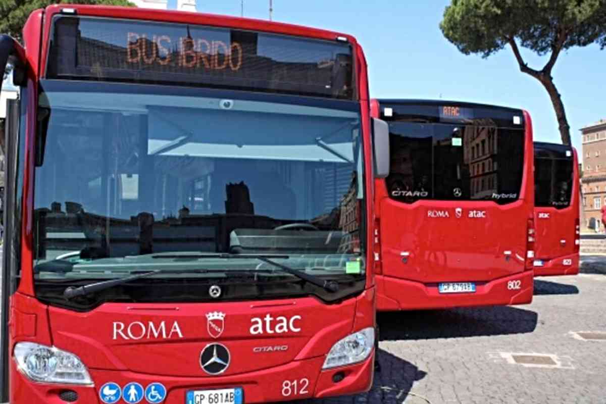 Autobus di Atac Roma