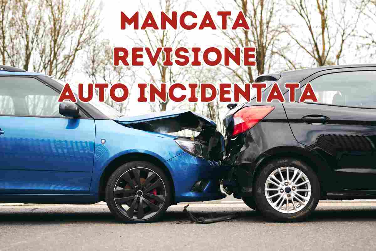 mancata revisione auto incidentata